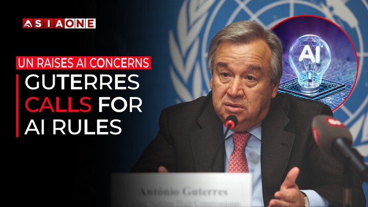 Guterres Calls Global Coordination on AI ‘Indispensable’ to Manage Risks | Asia One News