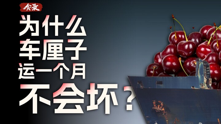 Why don’t cherries spoil for a whole month? [Food Log]