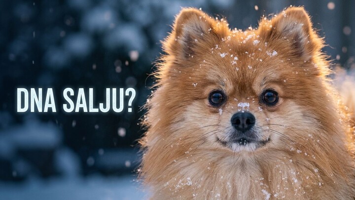 Kenapa Pomeranian Segirang Itu di Salju? Mungkin Ini Warisan Leluhurnya
