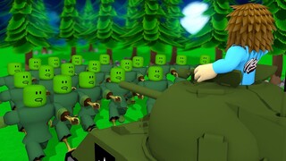 Fighting Off HORDES Of Zombies In Roblox