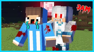 MIPAN & ZUZUZU DI GIGIT AKUDAV YANG MENJADI VAMPIR DI MINECRAFT SURVIVAL! BERUBAH JADI VAMPIR!