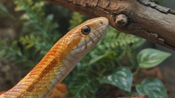 Corn Snake’s Natural Feeding Moment