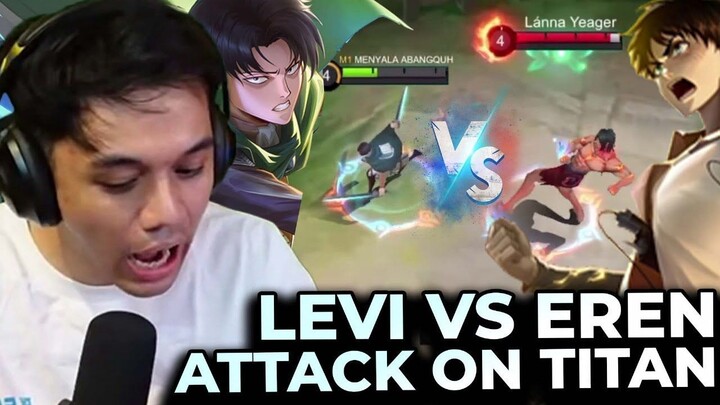 Ketika Levi Arkerman Vs Eren Yeager Di Land Of Dawn!! Kasih Menyala Abangku!! -