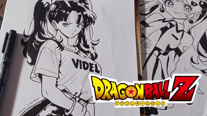 Videl - Dragon Ball Z (SPEED DRAWING)