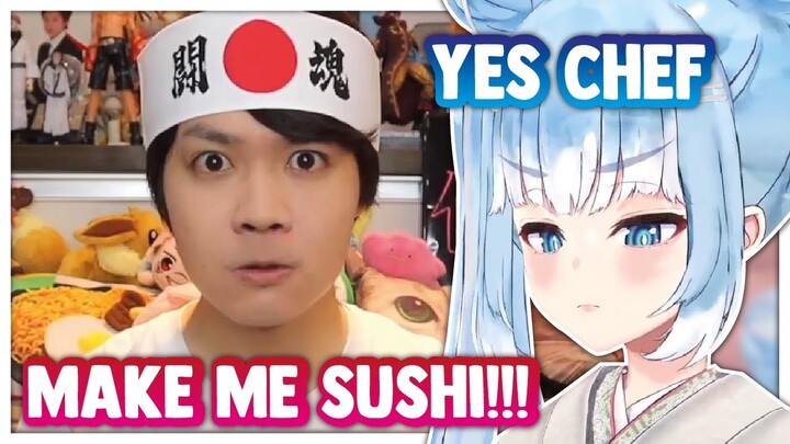 Kobo got challenged to make Sushi by this Japanese youtuber !!!! (Ft. GENKI BANGET)