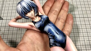 【笔涂】《新世纪福音战士》绫波丽2D涂装 | フィギュア筆塗りChannel【MAマン】