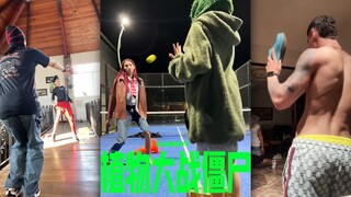 Some people aren't actually acting out "Plants vs. Zombies," are they? 😂