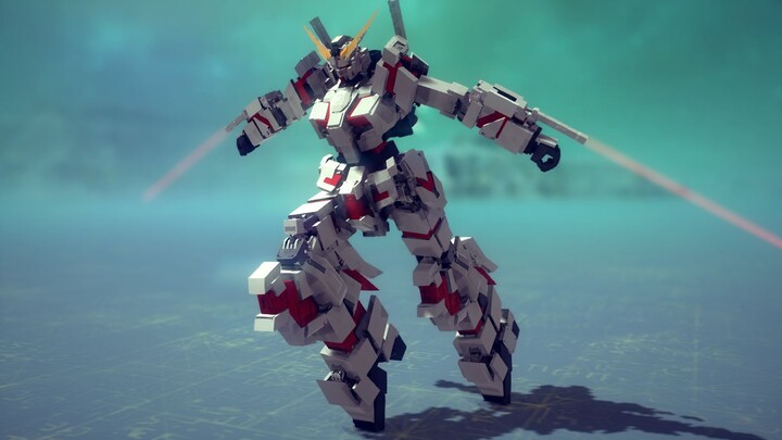 【BESIEGE Thử thách khả năng】 Unicorn Gundam