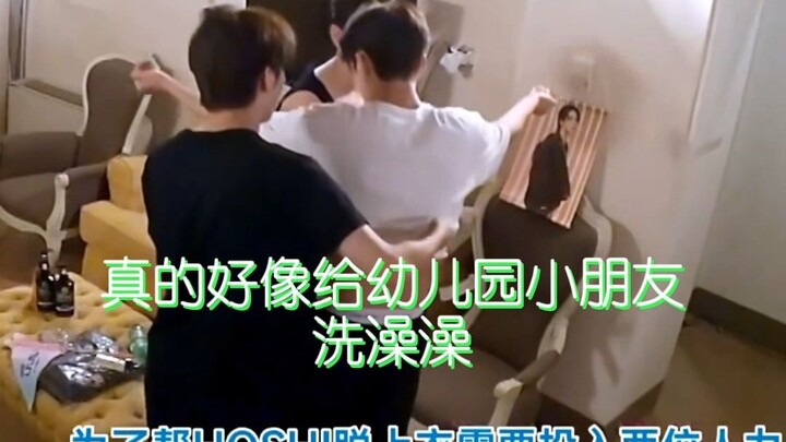 Kwon Soon-young, who needs his older and younger brothers to help him get dressed—so cute!