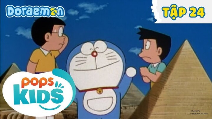 [S1] Doraemon | Tập 24 - Lệnh Truy Nã Nobita - Máy Tạo Không Gian 3 Chiều | Lồng Tiếng