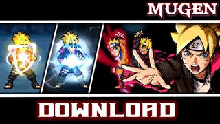 Boruto V.4 JUS By SAGE OF MUGEN - MUGEN JUS CHAR