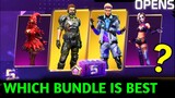 WHICH BUNDLE IS BEST - 5th Anniversary Special Create - Garena Free Fire Style Capsule Event
