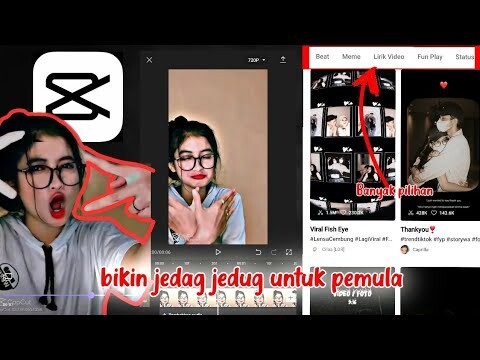 Cara Edit Jedag Jedug Capcut untuk pemula | capcut tutorials #3