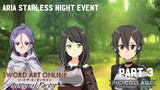 Sword Art Online Integral Factor: Aria Starless Night Event Part 3