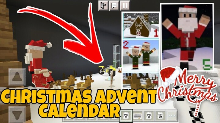 Christmas Advent Calendar AddOn Santa Claus 🎅 - MINECRAFT INDONESIA