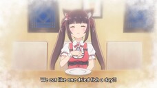 Nekopara - Chocola's stomach growl 3