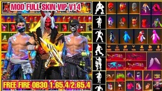 HƯỚNG DẪN MOD SKIN FREE FIRE OB30 V14 VIP  - MOD SKIN QUẦN ÁO ,  MOD SKIN SÚNG , PET , BOM KEO🇻🇳