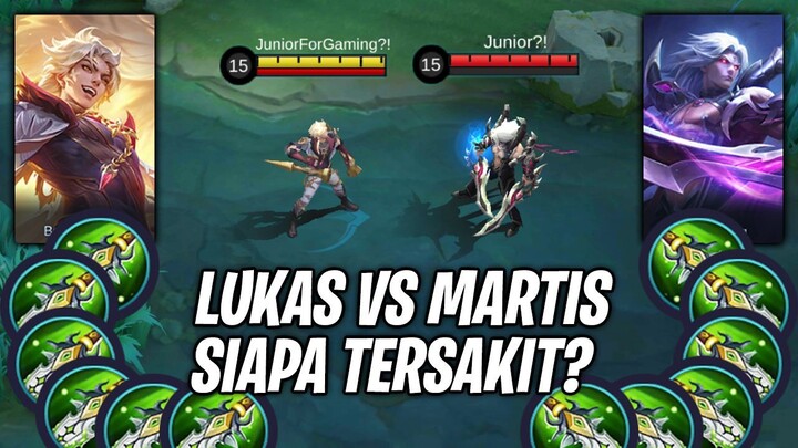 LUKAS VS MARTIS - SIAPA FIGHTER PALING SAKIT?! MOBILE LEGENDS