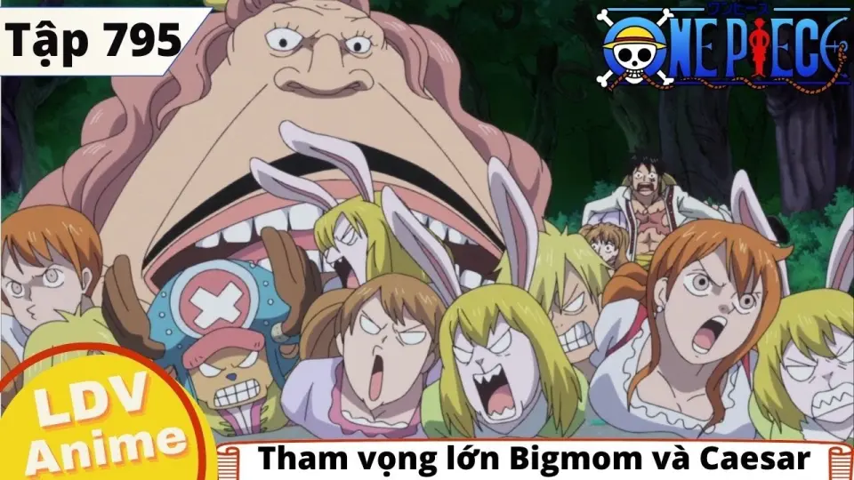 One Piece Tập 795 Tham Vọng Lớn Bigmom Va Caesar Tom Tắt Bilibili