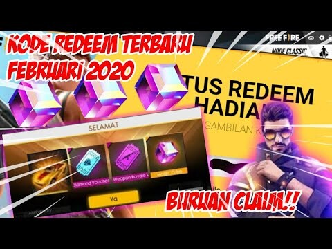 BURUAN CLAIM!! KODE REDEEM ALOK FREE FIRE TERBARU FEBRUARI 2020 - GARENA FREE FIRE INDONESIA