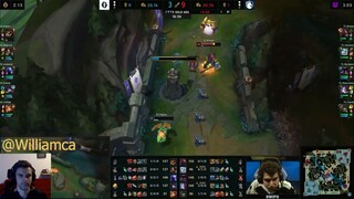 Trận đấu cực căng giữa TL và EG phần 5 #game #LOL