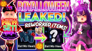 HALLOWEEN UPDATE & NEW SET *LEAKED*!!! ROBLOX Royale High Royalloween Tea Spill & News