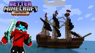 BetterMinecraft #2 - SUGURIN ang mga PIRATA || Minecraft Modded Tagalog