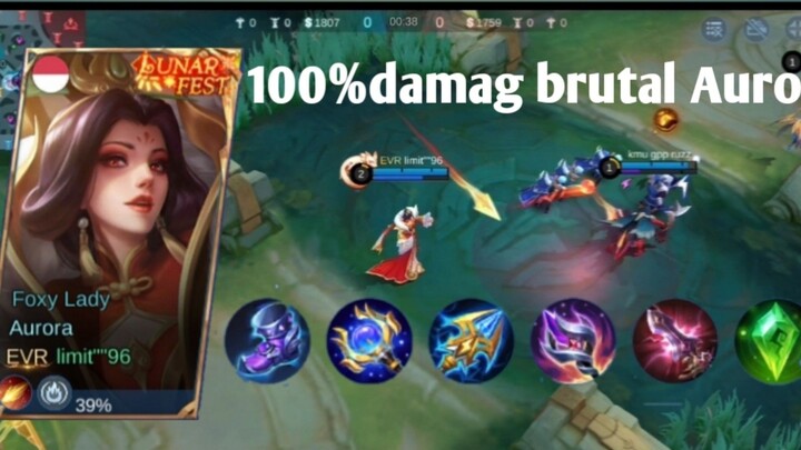 mantul banget buat combo aurora
