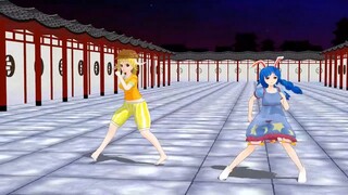【東方mmd】清蘭＆鈴瑚で夜咄ディセイブ