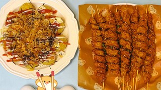 Sangat memuaskan mendirikan kios pasar malam di rumah dan makan di sana!!
