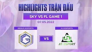 Highlights GE vs ASE [Ván 1][Vòng Thăng Hạng VCS Mùa Hè 2022][07.05.2022]