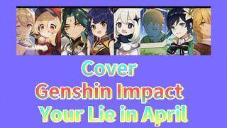 Cover Genshin Impact Your Lie in April