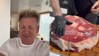 [Gordon phàn nàn] Miếng bít tết siêu lớn giống như trong phim Tom và Jerry