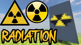 How to make a HAZARD banner in Minecraft! (RADIATION)