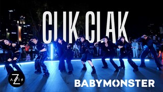 【Z轴舞团】姐姐我可以！宝怪babymonster副主打曲clik clak一镜到底路演