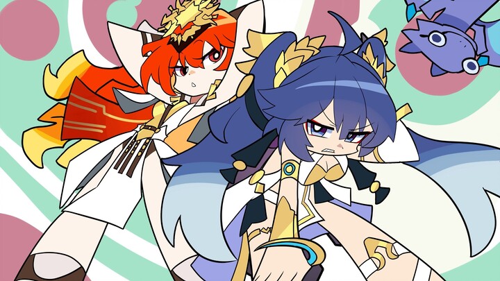 Matahari dan bulan garterstocking! [Mingchao/Malaikat Garterstocking]