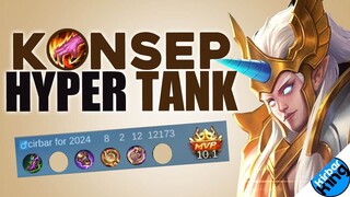 Konsep HYPER TANK. Sekarang masih jarang keliatan di Rank. Tapi bentar lagi.....