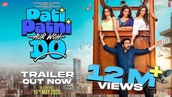 Pati Patni Aur Woh Do | Official Trailer | Ayushmann Khurrana, Sara Ali Khan | Eng (Sub) | Romantic