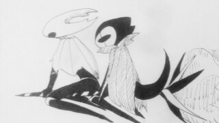 [Hollow Knight/Handwriting] Ghost và các con trai của Grimm đang gặp rắc rối