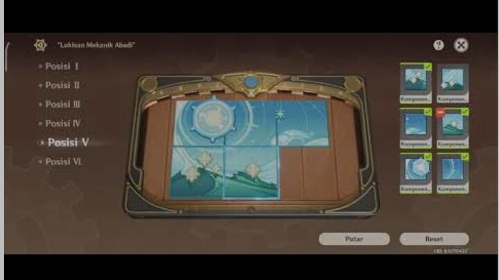 Lukisan Mekanik abadi | genshin impact | queen event genshin impact