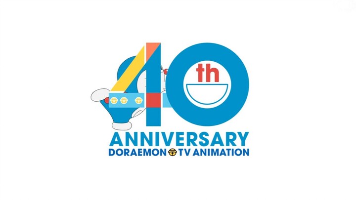 Lagu Doraemon - Versi yang diaran* ulang untuk peringatan 40 tahun animasi Asahi TV