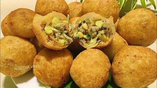 Cách làm BÁNH CAM RÁN- Bánh Cam Mặn ngoài giòn trong dẻo, Bánh nở phồng to không bị nổ