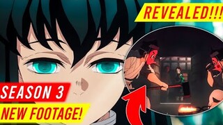 Demon Slayer Season 3 New FOOTAGE Revealed! / Demon Slayer Season 3 Trailer!