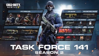 CODM SEASON 2: TASK FORCE 141 - BATTLE PASS TRAILER