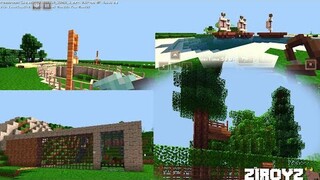 Minecraft thế giới động vật #3 : xây chuồng cho bồn lò 🐂