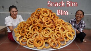 Bà Tân Vlog - Làm Mâm Snack Khoai Tây Bim Bim Vòng Tròn Khổng Lồ