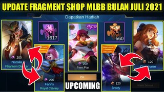 UPDATE ALL FRAGMENT SHOP MOBILE LEGENDS BULAN JULI 2021!!! UPDATE RARE FRAGMENT , HERO FRAGMENT