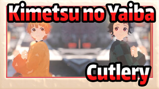 [Kimetsu,no,Yaiba,MMD],Kamado,&,Zenitsu,/,Cutlery