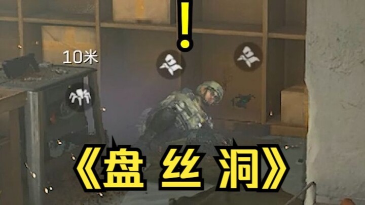 当敌人进入房间，看到地上爬满了蜘蛛...