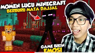 MOMEN LUCU MINECRAFT PAS LIVE !! BIKIN EMOSIIIIIIIIII !!!!